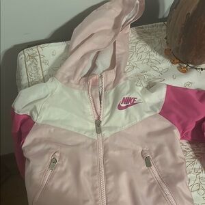 Nike Pink & White Jacket